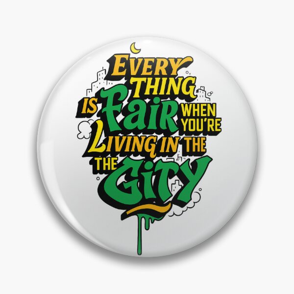Item preview, Urban Fairplay — City Life Quote Typography designed and sold by ArtesioByZaber.