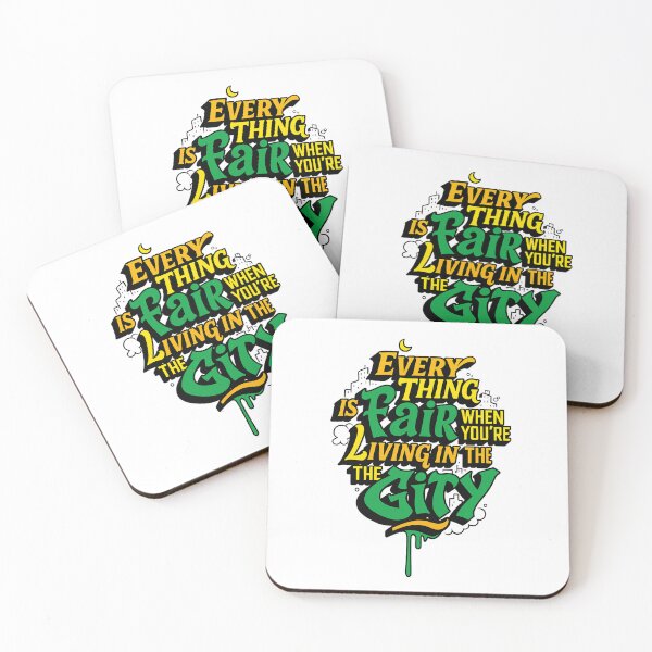 Item preview, Urban Fairplay — City Life Quote Typography designed and sold by ArtesioByZaber.