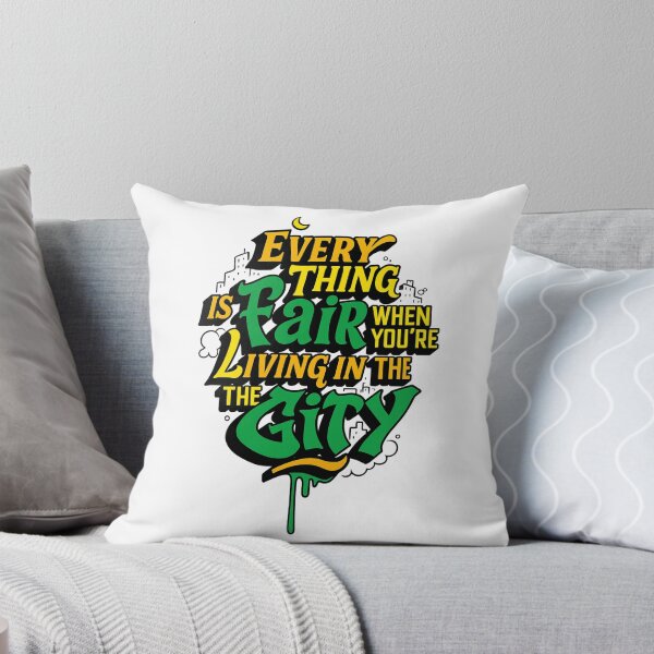 Item preview, Urban Fairplay — City Life Quote Typography designed and sold by ArtesioByZaber.