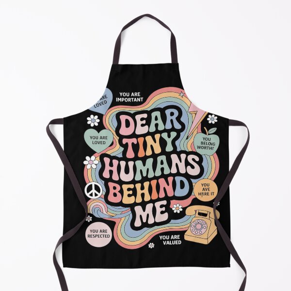 Item preview, Dear Tiny Humans Behind Me Teacher First Day Back To School designed and sold by BeetleMalon.
