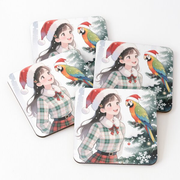 Item preview, Christmas with a Parrot designed and sold by Talpha.