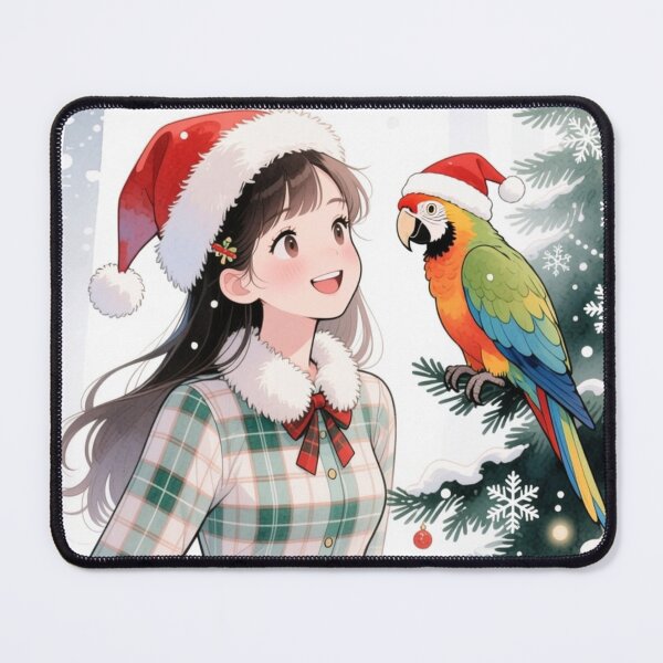 Item preview, Christmas with a Parrot designed and sold by Talpha.