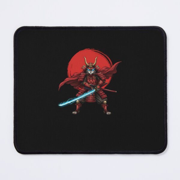 Item preview, Japanese Samurai Cat Graphic For Men Boys Women Kids designed and sold by grumpzara.