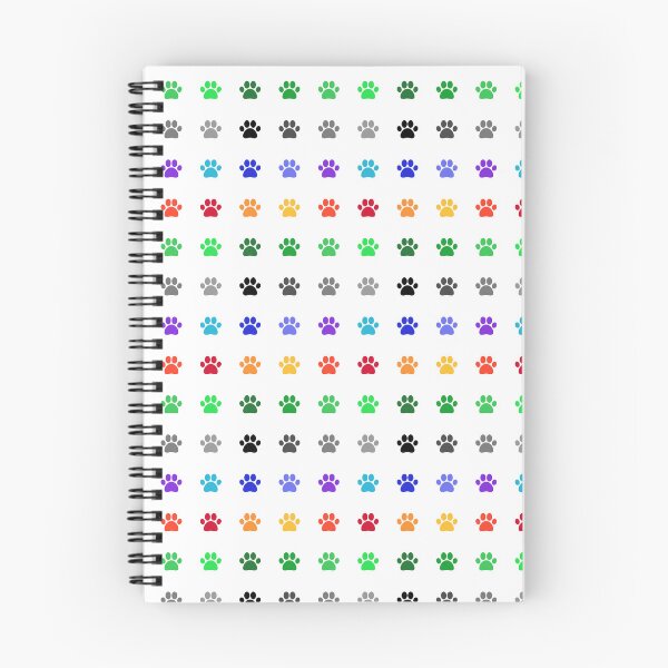 Item preview, Dog Paws sticker pack - colorful paw set mini paw designed and sold by Inspirationmotivation.