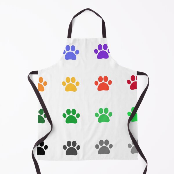Item preview, Dog Paws sticker pack - colorful paw set mini paw designed and sold by Inspirationmotivation.