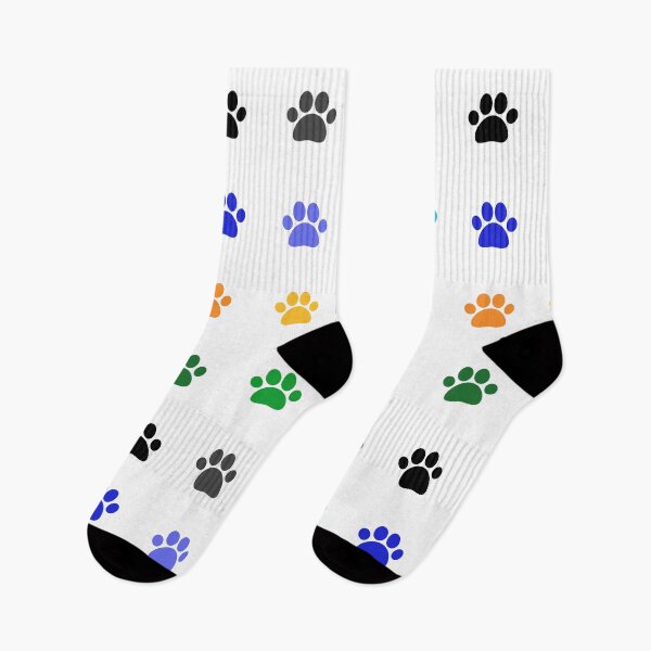 Item preview, Dog Paws sticker pack - colorful paw set mini paw designed and sold by Inspirationmotivation.