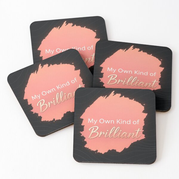 Item preview, My Own Kind of Brilliant – Self-Love Motivational Quote Design designed and sold by SV-Creation.