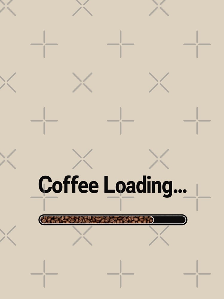 Thumbnail 4 of 4, iPhone Case, Coffee Loading Progress Bar Morning Routine designed and sold by rustyroofco.
