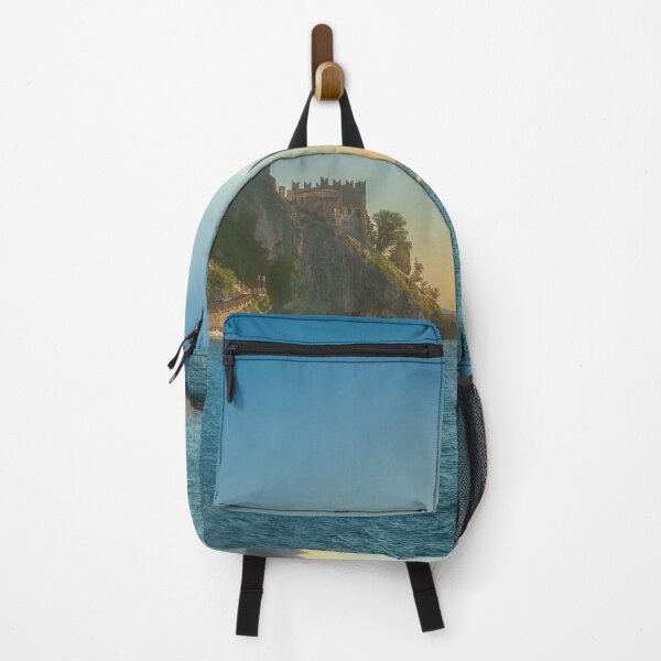 Item preview, Sunset View of Malcesine's Scaliger Castle on Lake Garda, Italy designed and sold by Stefano Orazzini.