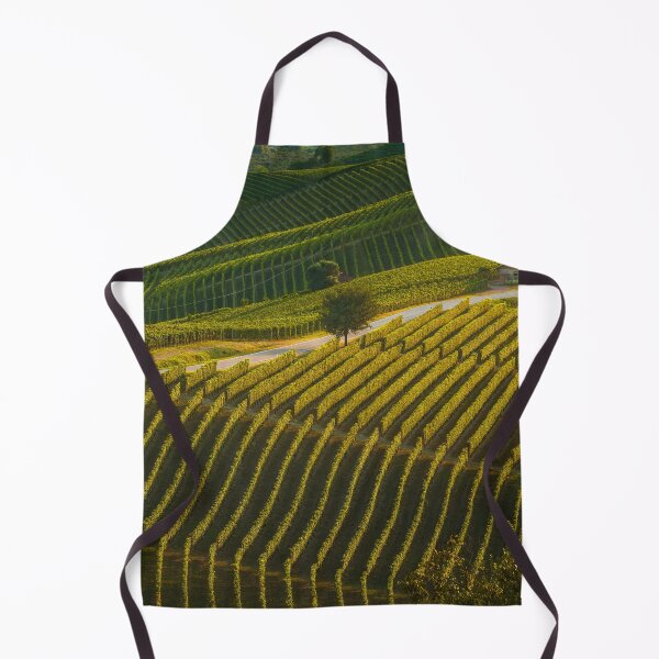 Item preview, Golden Hour in the Langhe. Winding Road Through Vineyards near Grinzane Cavour designed and sold by Stefano Orazzini.