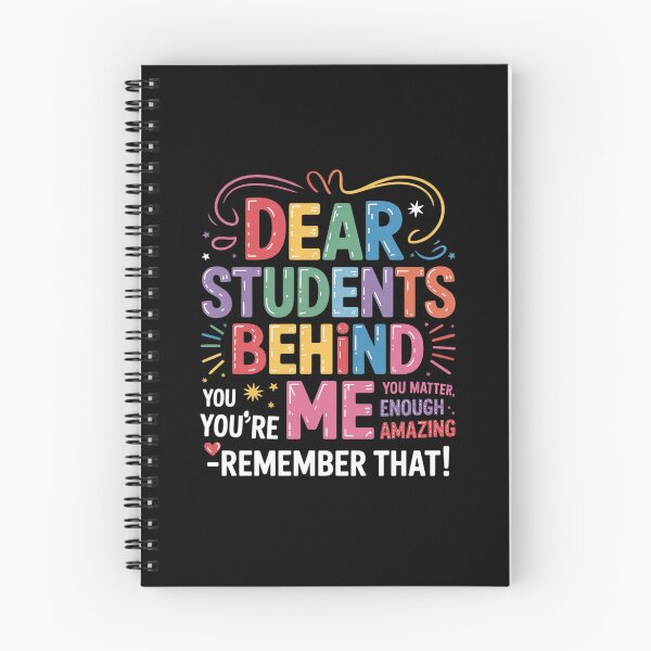 Item preview, Teacher Dear Students Behind Me Teacher Inspirational  designed and sold by THagBlue.