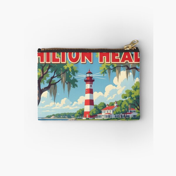 Item preview, Hilton Head Island, South Carolina: Vintage-Style Painterly Travel Poster designed and sold by LSVart.