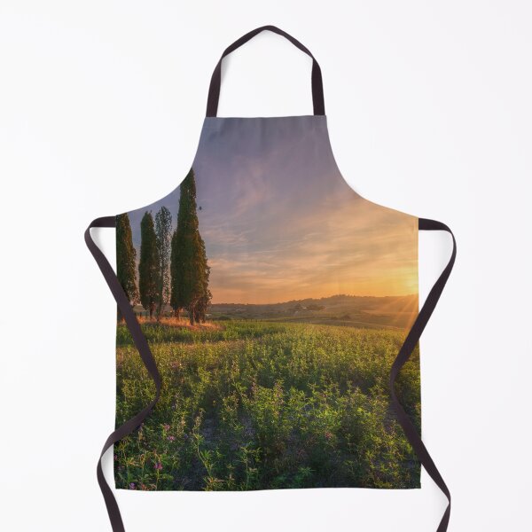 Item preview, Tuscan Cypress Grove at Sunset in Bibbona Countryside, Italy designed and sold by Stefano Orazzini.