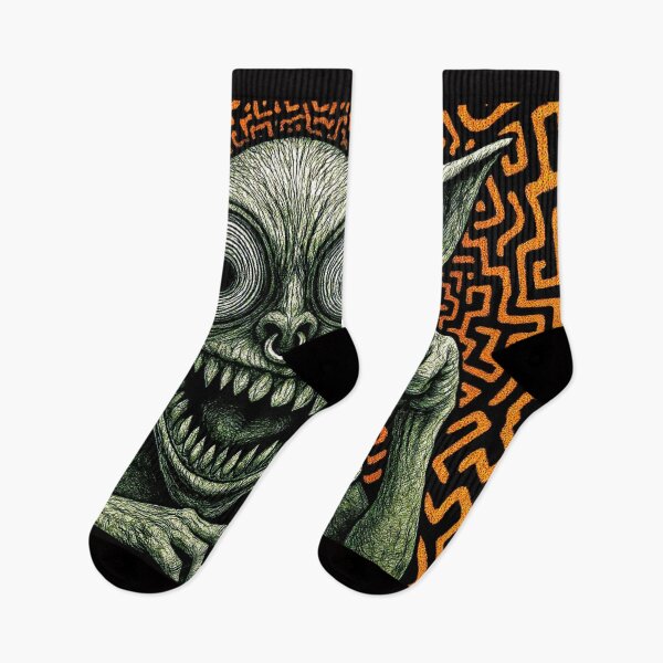 Item preview, Psychedelic Goblin – Keeper of the Acid Smile designed and sold by DarkSpaceVibes.