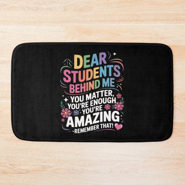 Item preview, Teacher Dear Students Behind Me Teacher Inspirational2  designed and sold by THagBlue.