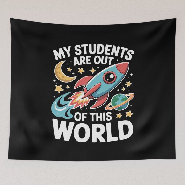 Item preview, Teacher My Students Are Out Of This World Space  designed and sold by THagBlue.