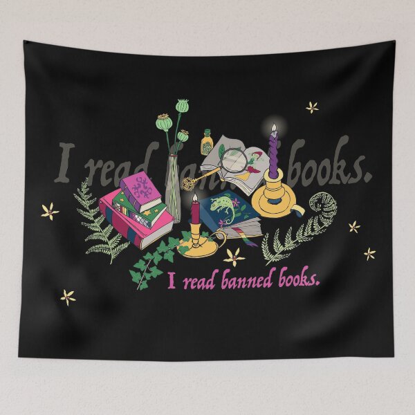 Item preview, I read banned books designed and sold by kobyakov.