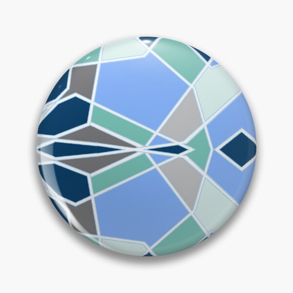 Item preview, islamic geometrical pattern, blue designed and sold by icantfindsalma.