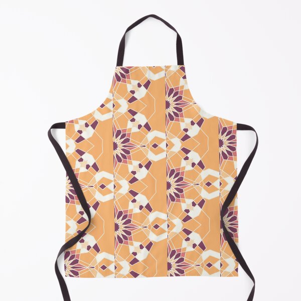 Item preview, islamic geometrical pattern, orange designed and sold by icantfindsalma.