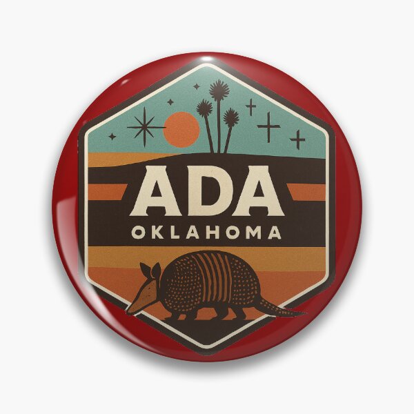 Item preview, Ada Oklahoma  designed and sold by Broken Antler Designs .