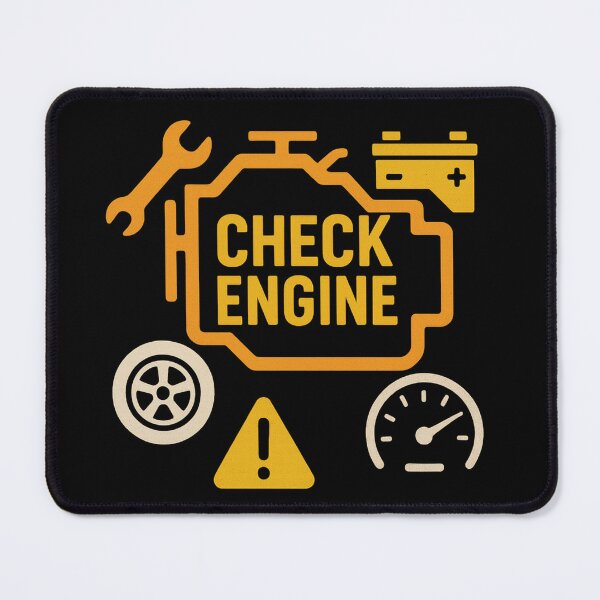 Item preview, Check Engine designed and sold by UA-Shirts.