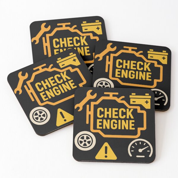 Item preview, Check Engine designed and sold by UA-Shirts.