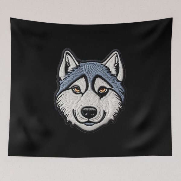 Item preview, Husky Dog Patch Design designed and sold by shoplieu.