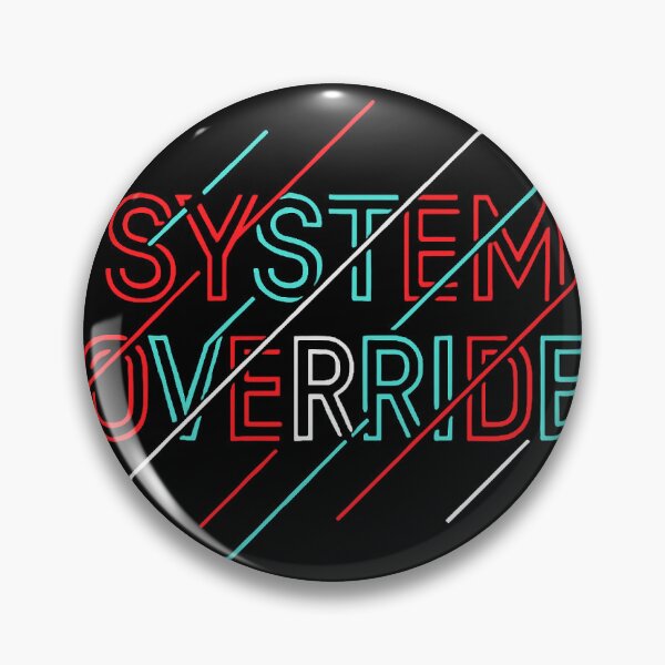 Item preview, System Override — Neon Lines Break the Code in Motion designed and sold by Artiviose.