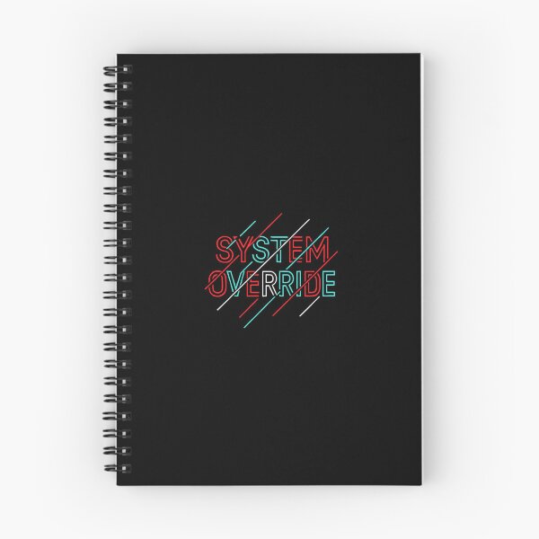 Item preview, System Override — Neon Lines Break the Code in Motion designed and sold by Artiviose.