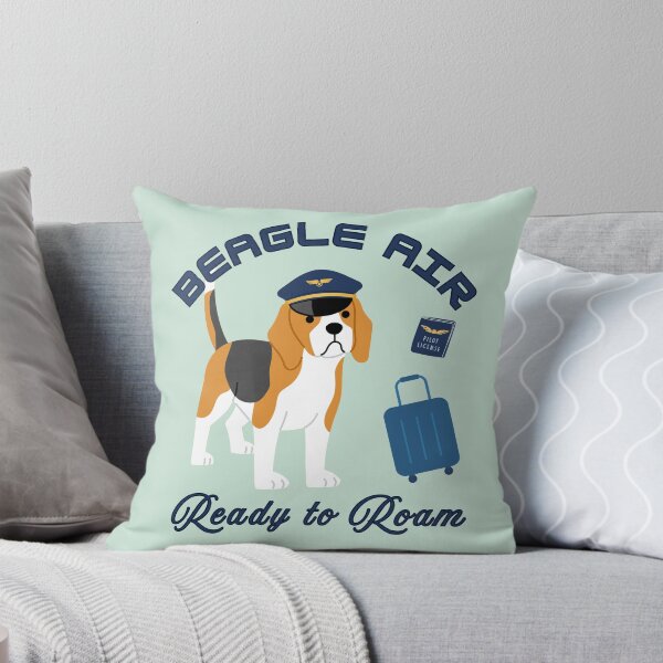 Item preview, Beagle Air – Ready to Roam Funny Beagle Traveler Design designed and sold by TheBeeKindSpace.