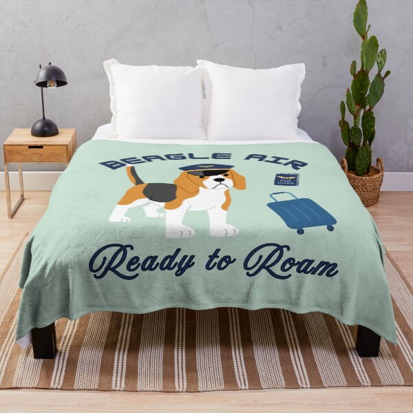 Item preview, Beagle Air – Ready to Roam Funny Beagle Traveler Design designed and sold by TheBeeKindSpace.