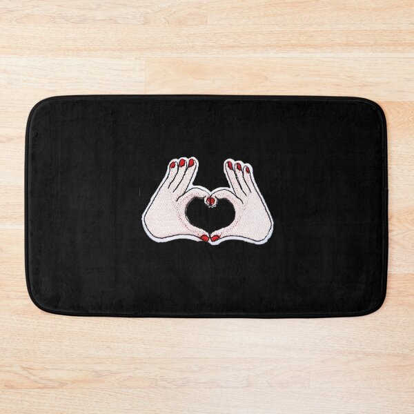 Item preview, Hippie Hand Heart Sticker designed and sold by shoplieu.