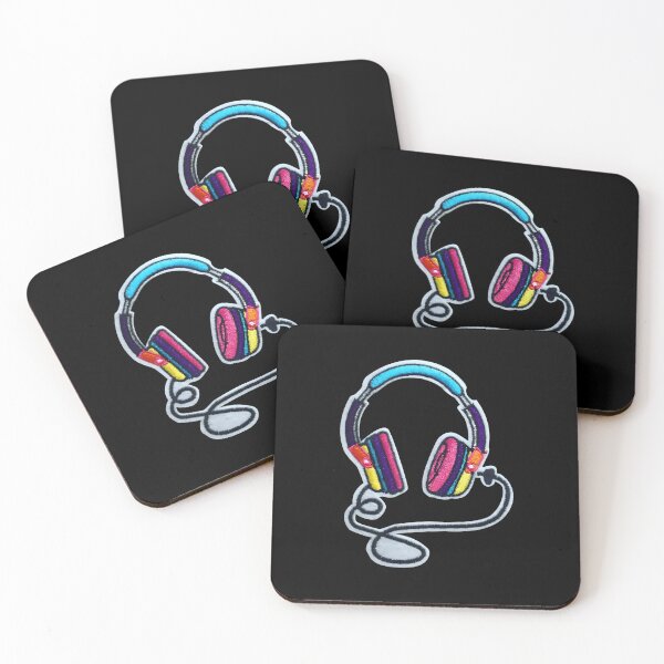 Item preview, Headphones Sticker designed and sold by shoplieu.