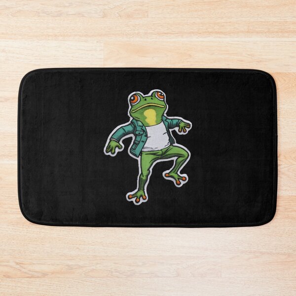 Item preview, Happy Cute Frog Cool Iron On Patches designed and sold by shoplieu.