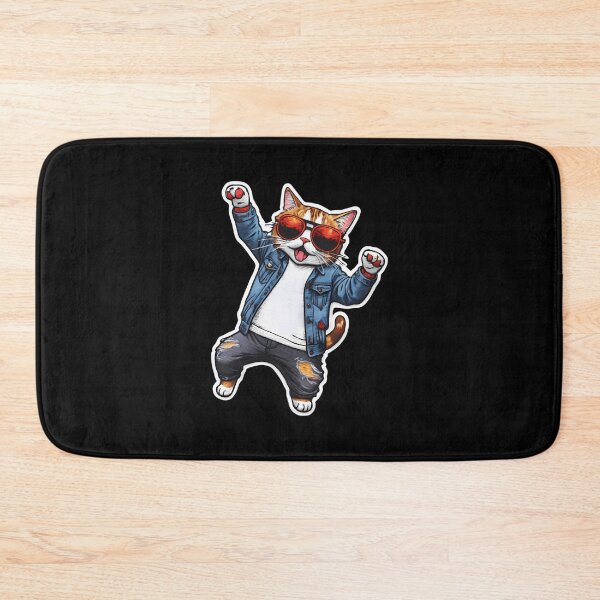 Item preview, Happy Cute Cat Cool Iron On Patches designed and sold by shoplieu.