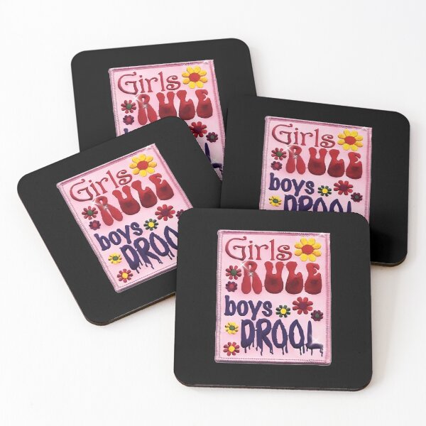 Item preview, Girls Rule Boys Drool designed and sold by shoplieu.