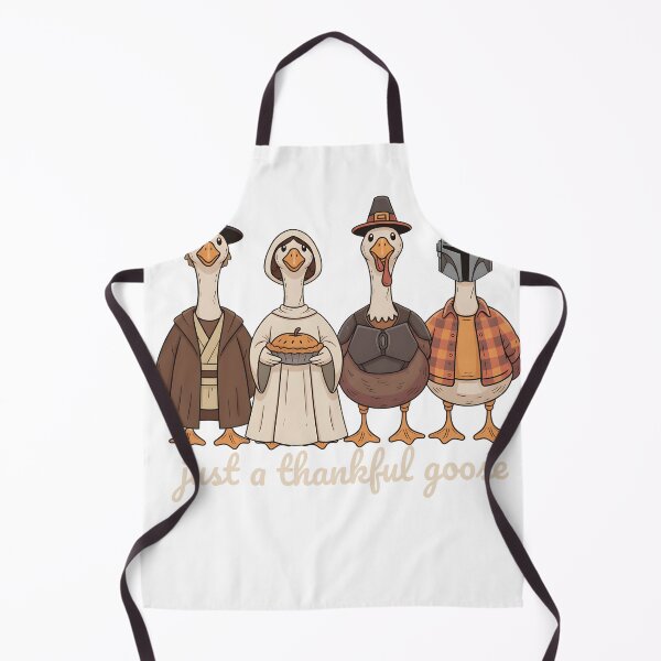 Item preview, Just A Thankful Goose Thanksgiving - Fall Goose Family Turkey day-musical goose thanksgiving designed and sold by InkRebelprint.