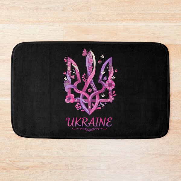 Item preview, Floral Ukrainian Tryzub Emblem designed and sold by RGShirtWorks.