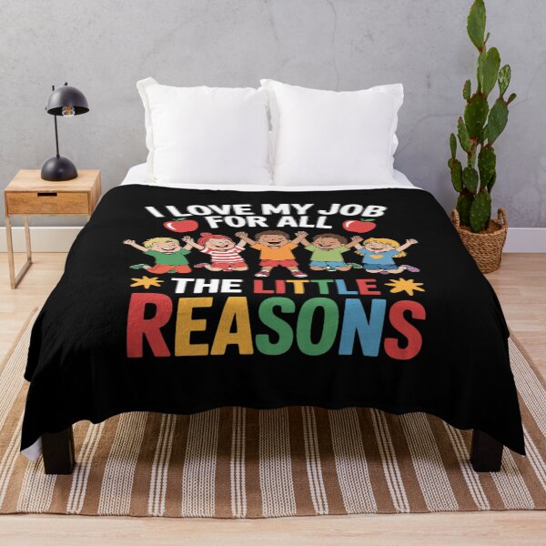 Item preview, I Love My Job For All The Little Reasons - Daycare Provider designed and sold by THagBlue.