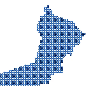 Artwork thumbnail, Blue Rhinestone Oman by TheIconSmith