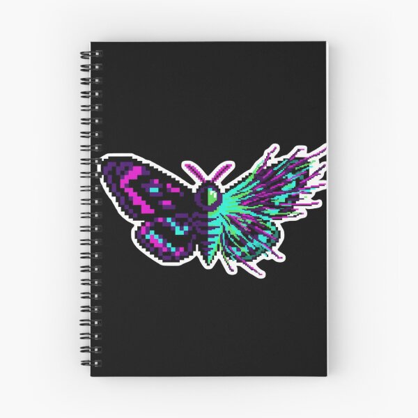 Item preview, Glitch Moth – Pixel Art Neon Wing Corruption designed and sold by Pixel Toad.