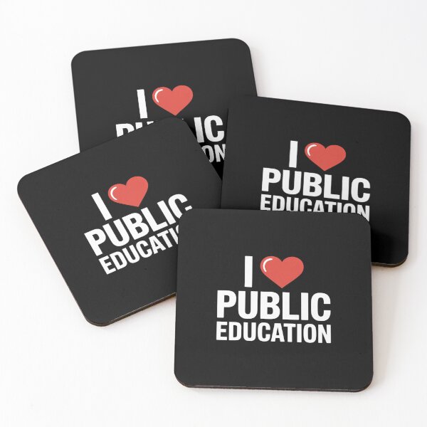 Item preview, I Love Public Education Support Message f  designed and sold by THagBlue.