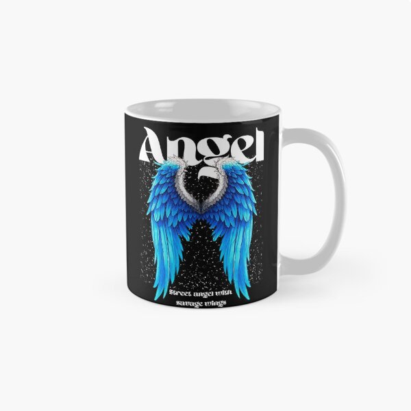 Item preview, Angel - Street angel with  savage wings designed and sold by heartfeltarts93.