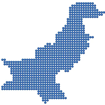 Artwork thumbnail, Blue Rhinestone Pakistan by TheIconSmith