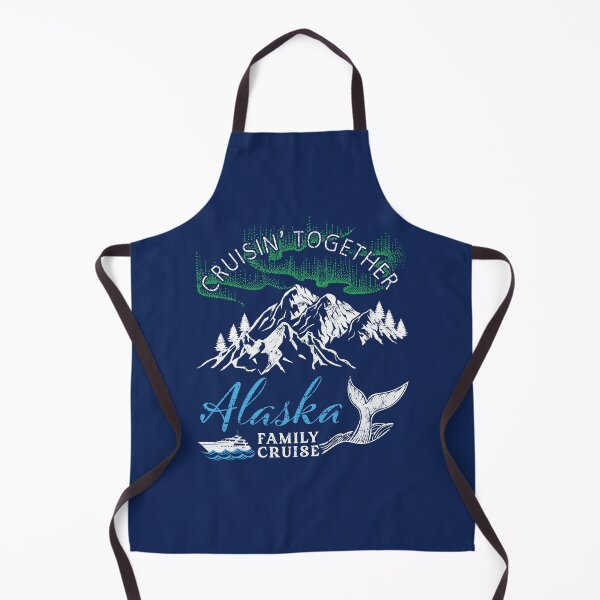 Item preview, Alaska Family Cruise Aurora Borealis – Cruisin' Together Mountain & Whale Art designed and sold by Pingestre.