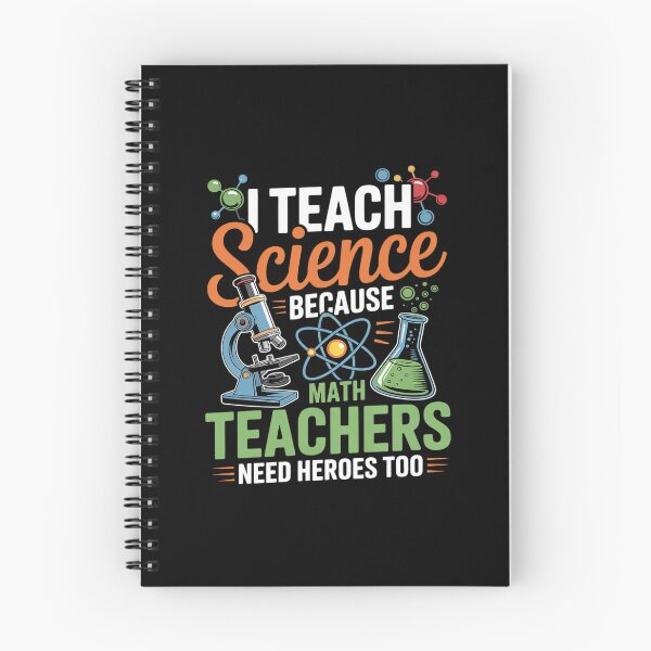 Item preview, I Teach Science Because Math Teachers Need Heroes Too  designed and sold by THagBlue.