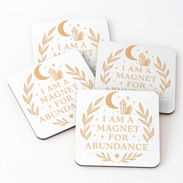 Item preview, I Am A Magnet For Abundance designed and sold by DEEPDesignsART.