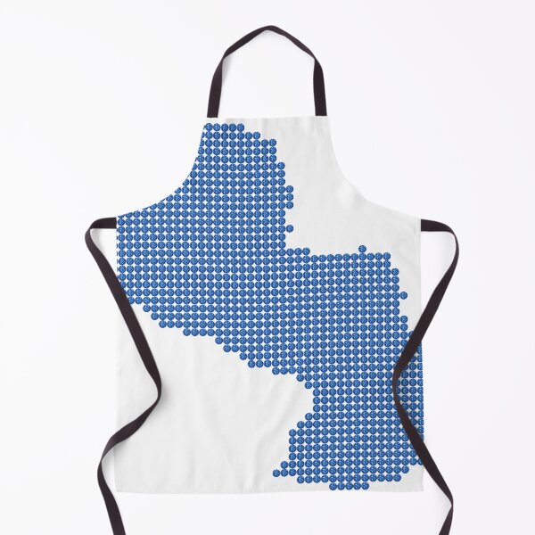 Item preview, Blue Rhinestone Paraguay designed and sold by TheIconSmith.
