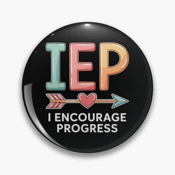 Item preview, IEP I Encourage Progress Special Education School Teache  designed and sold by THagBlue.