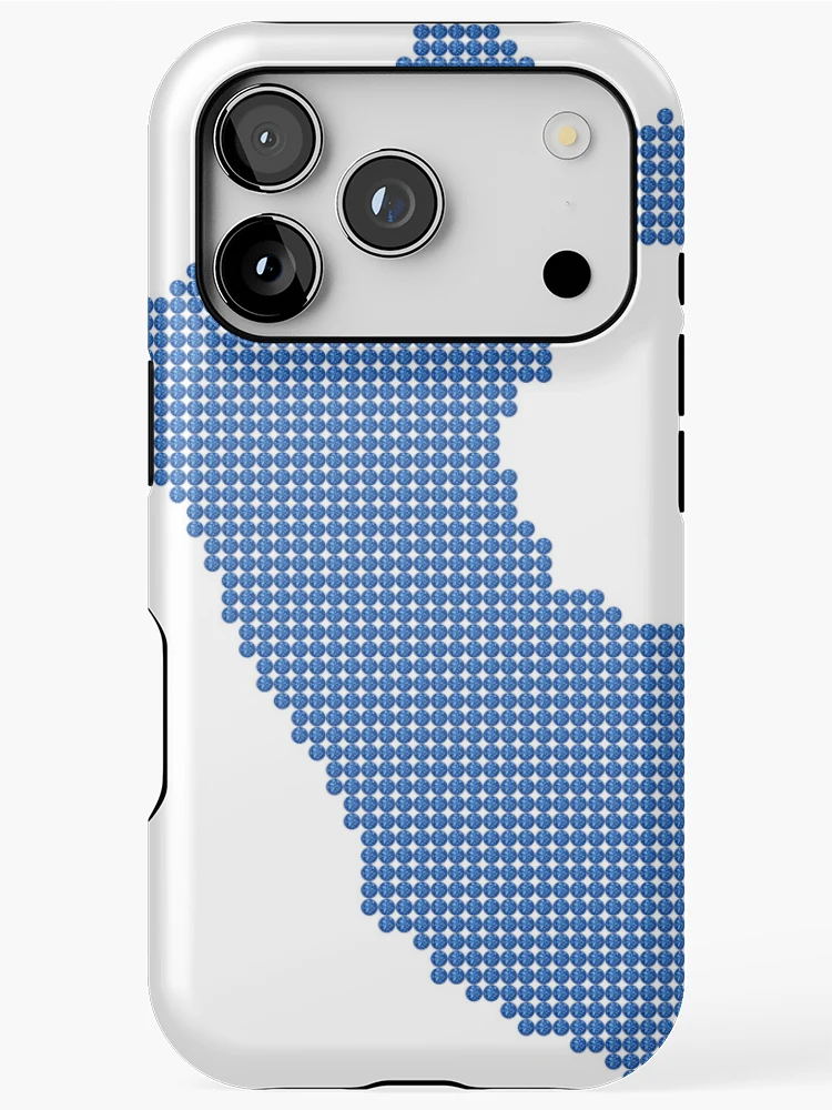 Thumbnail 1 of 4, iPhone Case, Blue Rhinestone Peru designed and sold by TheIconSmith.